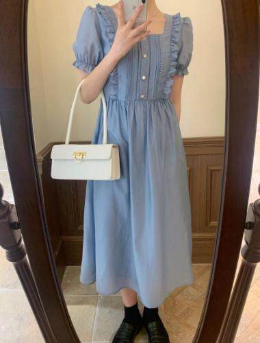 现货独屿2021夏季公主裙，女装，独屿