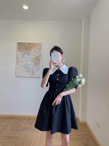 【新款上新】现货～翻领短袖连衣裙，女装连衣裙，LION&CAT(2F)