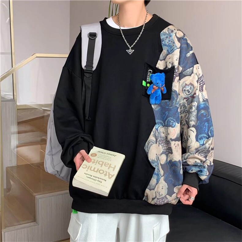 男春季新款卫衣套头卫衣Y771P33,男装卫衣,星座1116-2