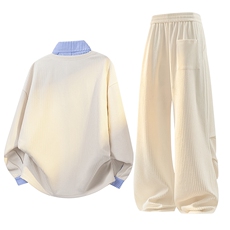 美式潮流时尚宽松运动休闲套装A161-MT-2603TZ-P86，男装休闲套装，电商A161