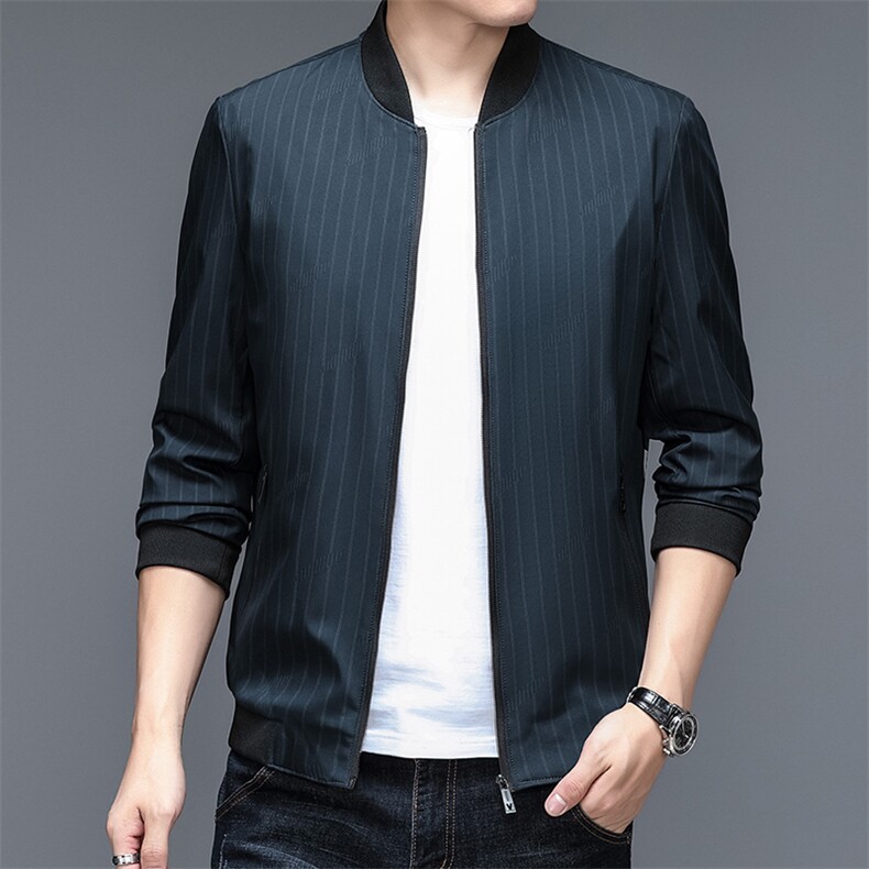 AH22066钱塘2020-3春秋新款时尚休闲百搭中年男士外套货稳P62,男装夹克,钱塘207-3