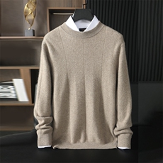 高品质男士羊毛衫舒适保暖简约百搭多色可选，男装羊绒套衫，台绒羊绒