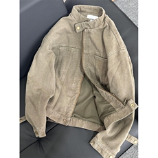 网图有货美式复古水洗哈灵顿外套男宽松休闲工装夹克A322-P85，男装夹克，星座1505