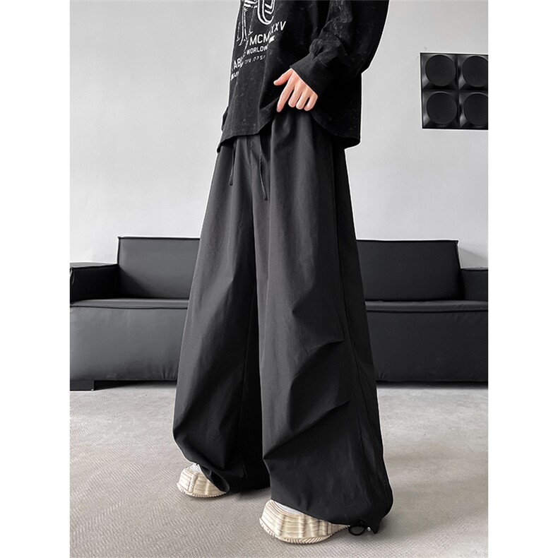 8XL-M特大码美式阔腿运动裤肥仔空气裤男拖地裤K9100P68控88,女装休闲裤,电商D206-1