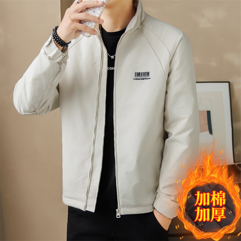 热卖现货主推二棉男士立领加棉加厚防寒保暖夹克棉衣外套189P85,男装夹克,电商B226-2（原B217-2）