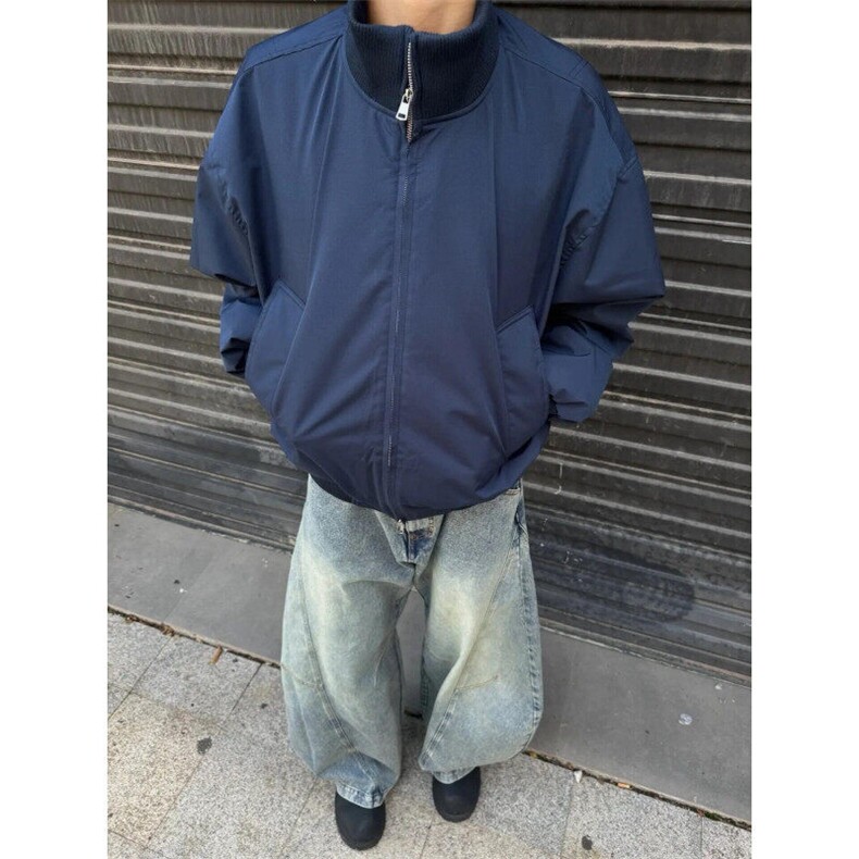 【有货】MY293CC-特P85 美式飞行夹克棉服男bomber立领加厚外套图片