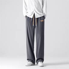宽松直筒百搭舒适男士加绒加厚拖地休闲裤1229-特批27加绒特批32，男装休闲裤，星座718-1