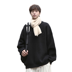Cityboy！立体字母毛衣男士加厚压线衣女针织衫男XH06-P60，男装针织衫/毛衣，电商B367