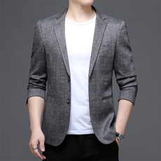 秋季新款西装男西服简约外套西服商务休闲小西装单西，男装西服，电商B360