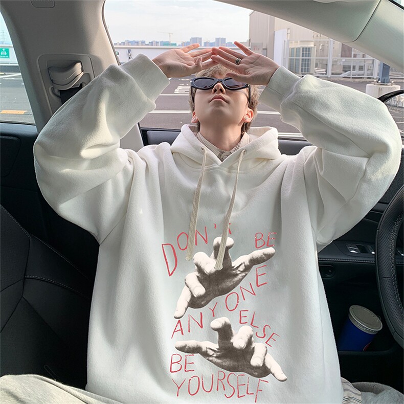 连帽卫衣男大码胖子帽衫大号运动服WY2452-P35图片