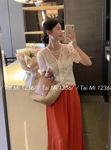 2022夏装 新款 短袖蕾丝 外套 小衫,其它,泰靡(1F)