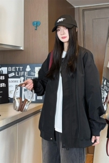 港风大码美式潮牌男女情侣款圆领夹克外套XZ213-JKMM03-P75控98，男装夹克，星座213