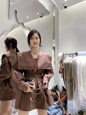 韩版腰链裙，其它，TANG.+