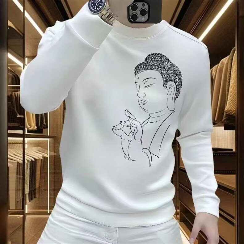 秋冬华棉卫衣男女圆领宽松范学生情侣款韩版ins重磅潮流上衣,男装卫衣,星座1210-1