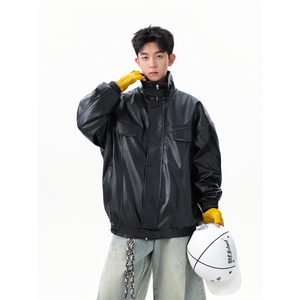 复古美拉德PU皮机车服外套     WT2553-P80-控148图片