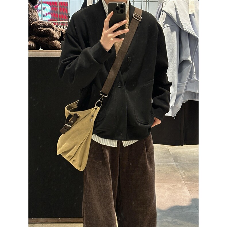 抖音得物高品质二开26春季美式潮牌宽松卫衣开衫日系肌理男女外套,女装短外套,电商A443