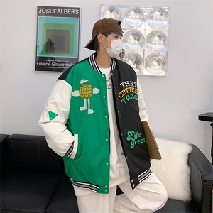 面料升级2025冬装棒球服夹克棉衣男棉服女棉袄外套 3313-P90控138图片