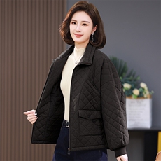 2023冬季时尚休闲夹棉加厚保暖舒适休闲棉服，女装棉衣/棉服，独衣靓