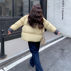 新品不可拆连帽短款羽绒服50白鸭绒2C273-9913-P255-K378，女装羽绒服，2C273