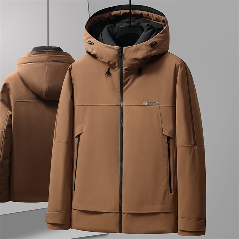 主推羽绒服冬季短款轻薄立领宽松时尚羽绒服外套QS3708-P255,男装羽绒服,星座1105-3
