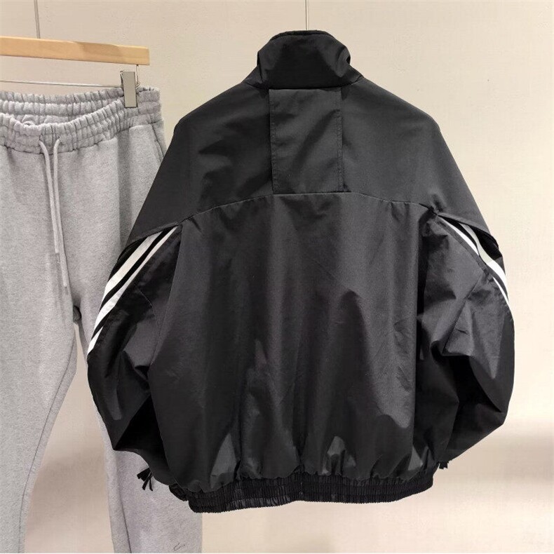 W9370-P78网图现货新款立领织带拉链外套潮牌美式运动夹克,男装夹克,星座1608-2