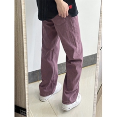 牛仔裤男女休闲裤韩版ins复古宽松百搭小众直筒情侣裤WLN615-p48，男装休闲裤，星座1008