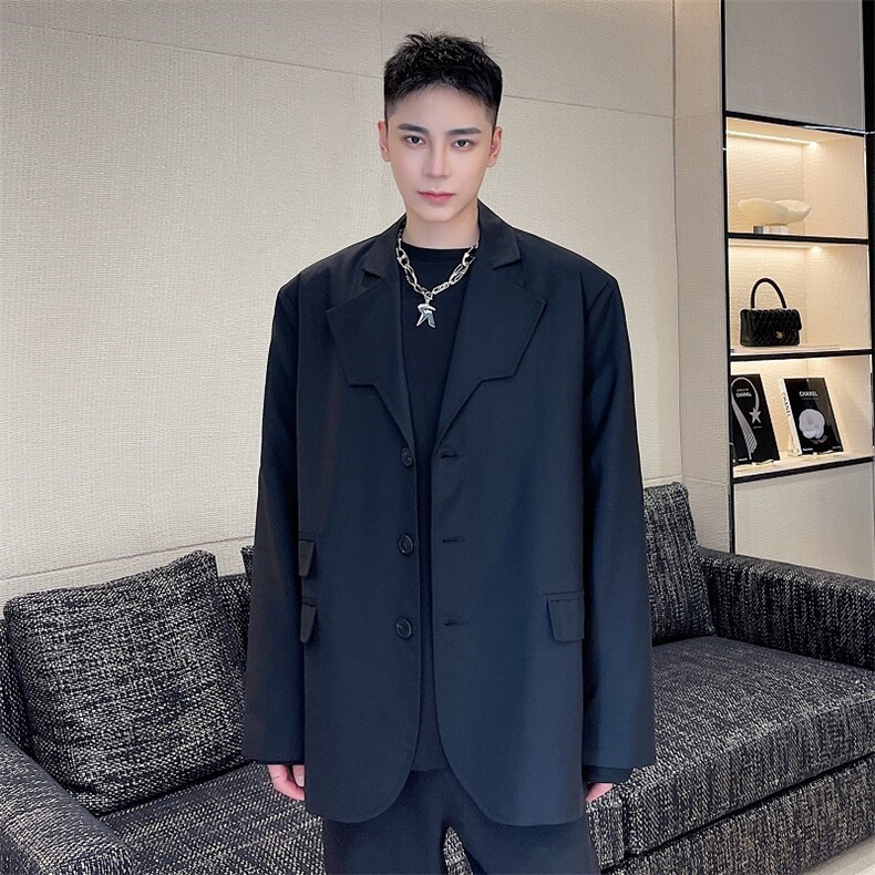 英伦风轻奢西服外套男士韩版潮流时尚正装西装上衣A345-182-P135,男装西服套装,电商A345