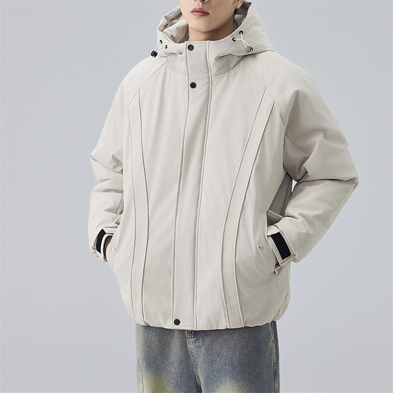 棉衣男宽松面包服连帽加厚棉袄DSA157B-M8855-TP88,男装棉衣,电商A157B