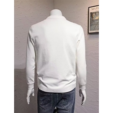 男2025春秋季新款纯色韩版圆领宽松休闲长袖t恤XZ302B-1-T72P30，男装T恤，星座302B-1