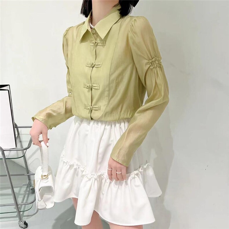 [现货]风衬衫，三色、三个尺码，女装衬衫，依柏璐(1F)