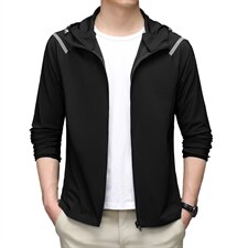 防晒衣男2023夏季新款中年男士夹克外套男户外休闲防晒服百搭男装，男装夹克，电商B212（原钱塘6029）