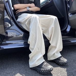 2025夏季新款宽松工装裤男美式垂感直筒休闲裤薄款现货 K8000-P35图片