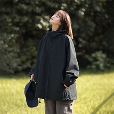 815A-MJ78352-65特春秋装新款纯色登山服三防冲锋衣外套女模，男装夹克，星座815A
