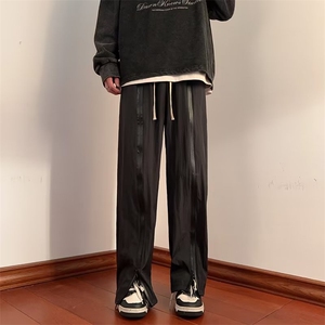男秋季新款皱感冲锋裤休闲裤K582P40图片