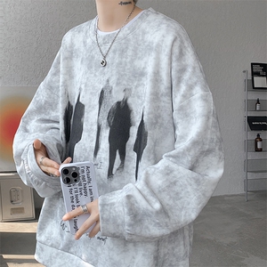 现货 WY10080-特P35 控68 华棉高品质百搭圆领大码卫衣图片