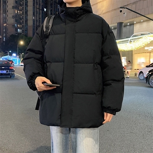 光板二开冬季连帽男士棉衣加厚保暖休闲棉袄棉服A266-MY2503-P65图片
