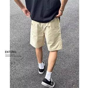 美式潮牌大口袋工装短裤男休闲夏季速干薄款五分裤子DA1119-P38图片