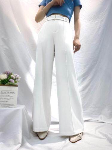 显瘦白裤超，女装，潮溢