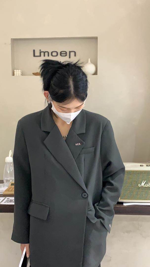 3156#红线西装版型无敌，女装西装，mm+ 里墨恩