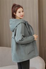 棉服2024新款女短款小棉袄韩版宽松冬季加绒棉衣外套潮，女装棉衣/棉服，梦懿尔