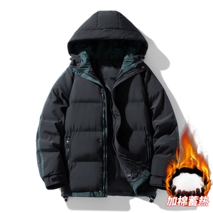 三防面料抖音品质10W件假两件连帽加厚棉衣外套棉服BM5811特P85