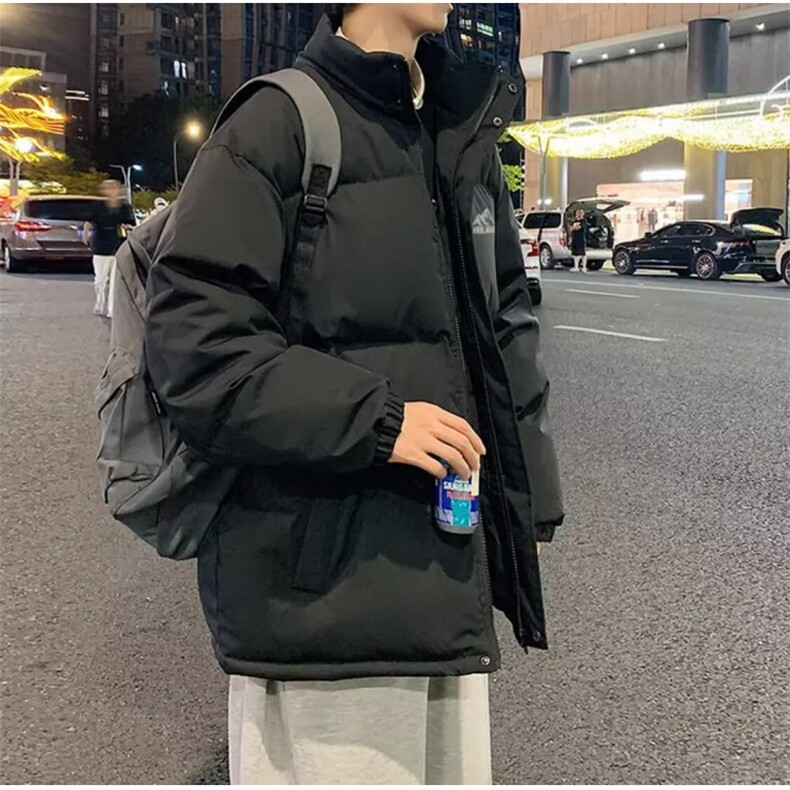 1506-1/MMY0101/P60棉衣男冬季加绒加厚棉袄外套青少年宽松立领,男装棉衣,星座1506-1