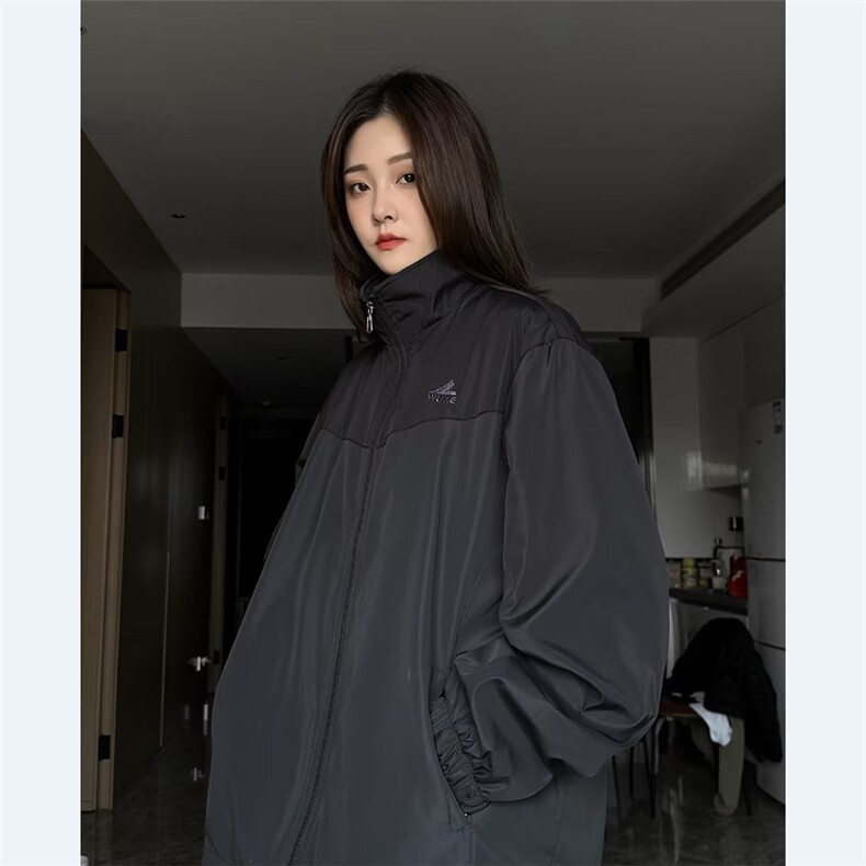 夹克男韩版潮流美式痞子帅拼色字母2023秋冬新款ins外套W4992-P55,男装夹克,星座412-3