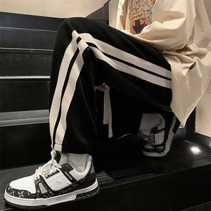 男春季新款港风休闲裤K3019P30图片