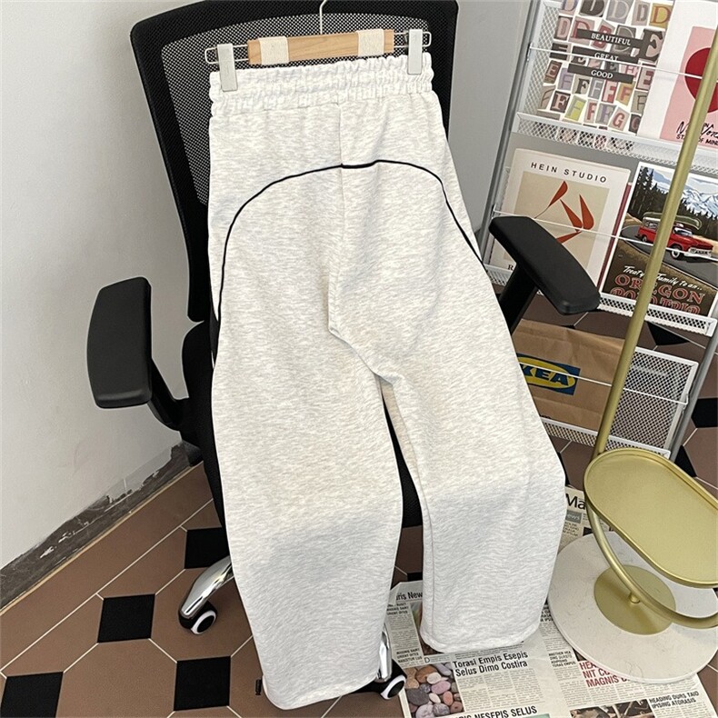 高街潮牌卫裤男女款直筒宽松百搭休闲运动裤美式长裤子AK05-p45,男装休闲裤,星座1008