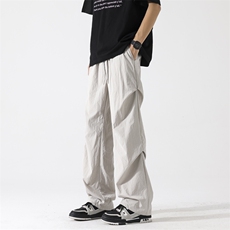 量大优供视频夏季直筒宽松阔腿男女休闲裤CK31特P28控58M-4XL，男装休闲裤，电商B325