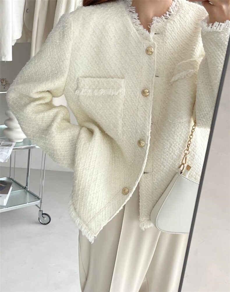 圆领小香外套，其它，TVMV(4F)