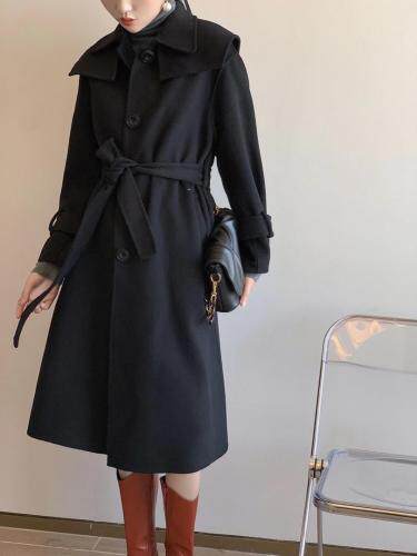 羊绒大衣，女装，MST