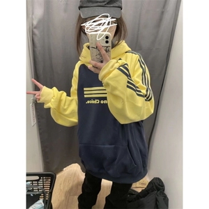5377-P55 原版做工立体刺绣华棉复合连帽卫衣薄款/加绒图片