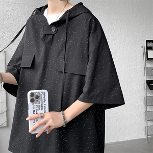 高品质高垂感星空短袖大码T恤宽松百搭DSA059-10041-P38控58,美女t恤搭配百褶裙图片